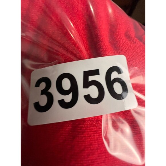 Nike Pullover Mens M Red 1/4 Zip Workout Gym Casual Shirt Dri Fit Kitchen aid - Picture 8 of 8